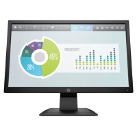 HP P204 - LED-backlit LCD monitor - 19.5&quot;